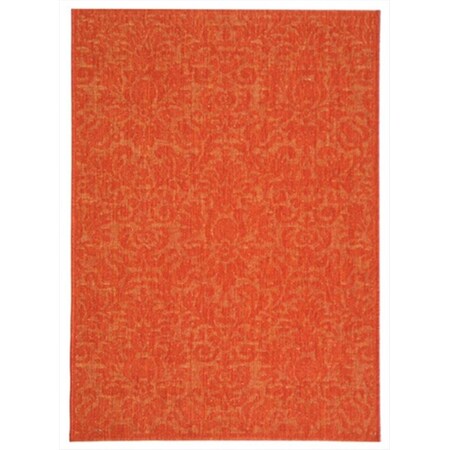 Safavieh 2 Ft. - 7 In. X 5 Ft. Small Rectangle- Indoor - Outdoor Courtyard Red And Red Machine Made Rug CY2714-3777-3